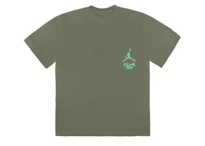 Travis Scott Jordan Cactus Jack Highest T Shirt Olive