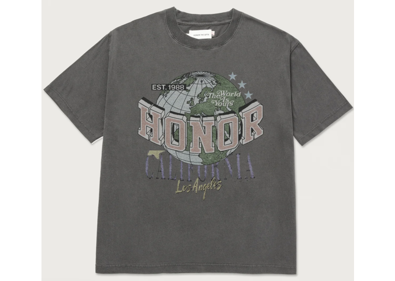 Honor California T-shirt - Black