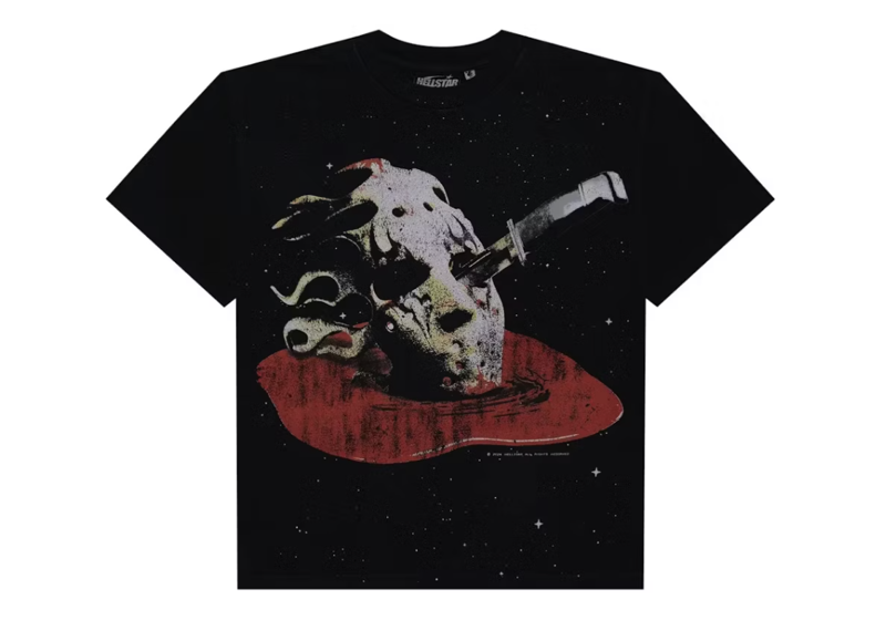 Hellstar Killer Mask T-shirt Black