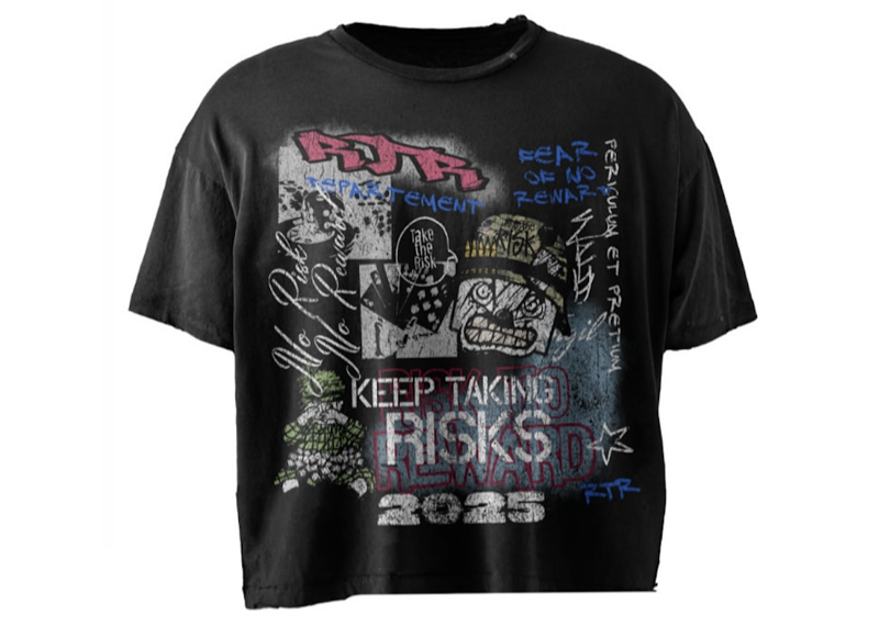 RTR Graffiti Tee Black
