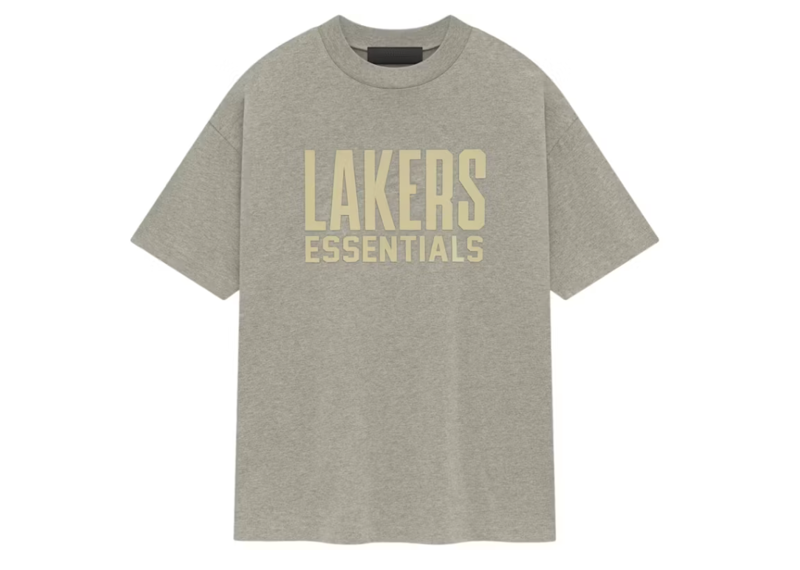 Fear of God Essentials Lakers Tee (SS25) Warm Heather