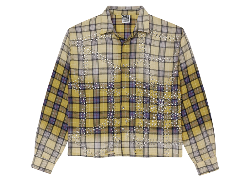 Vale Lemonhead Rhinestone Flannel