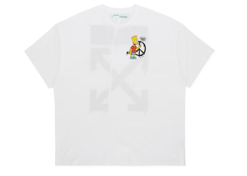 OFF-WHITE Oversized Bart T-shirt