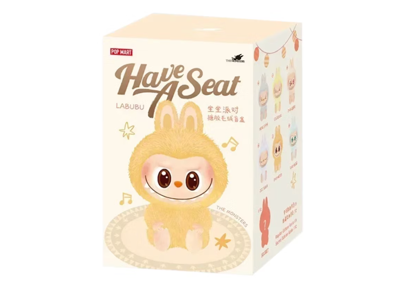 Pop Mart Labubu The Monsters Have a Seat Vinyl Plush Blind Box