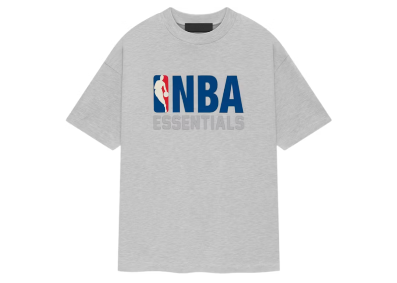Fear of God Essentials NBA Tee Light Heather