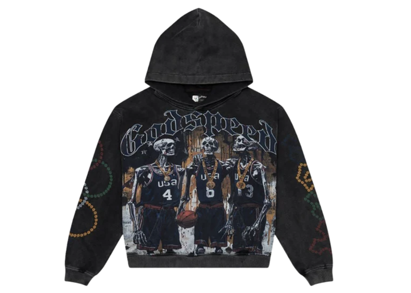 Godspeed DreamTeam 24 Hoodie Black Wash