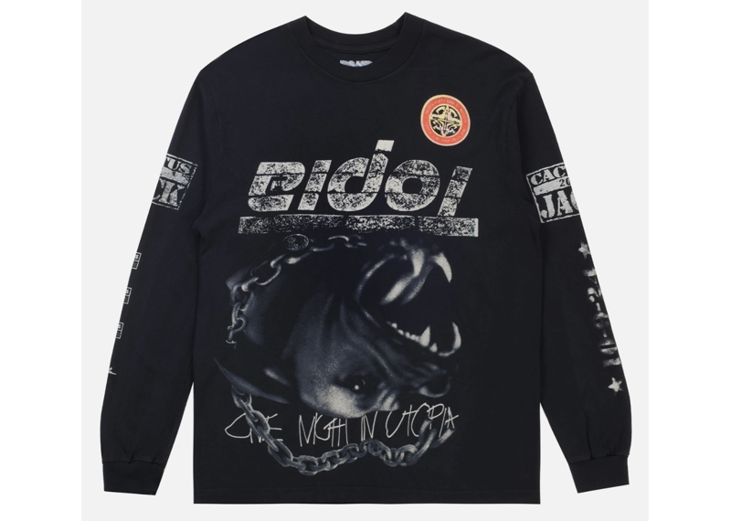 Travis Scott Eidol L/S Tee Black