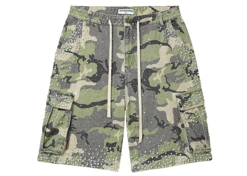 Vale Forever Soulja Camo Jorts Green/Camo
