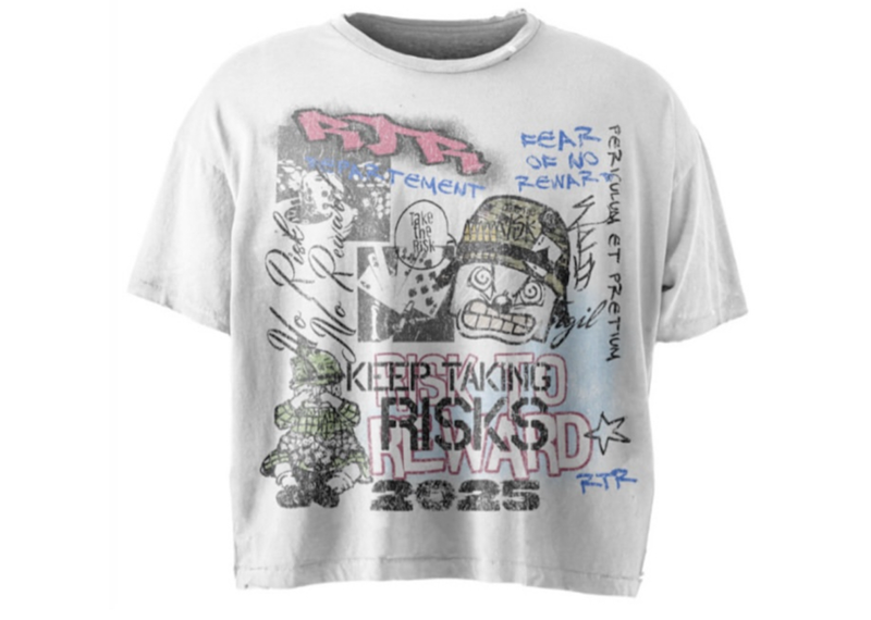 RTR Graffiti Tee White