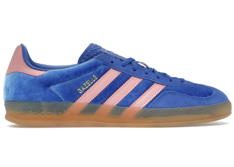 adidas Gazelle Indoor Blue Semi Pink Spark (Womens)