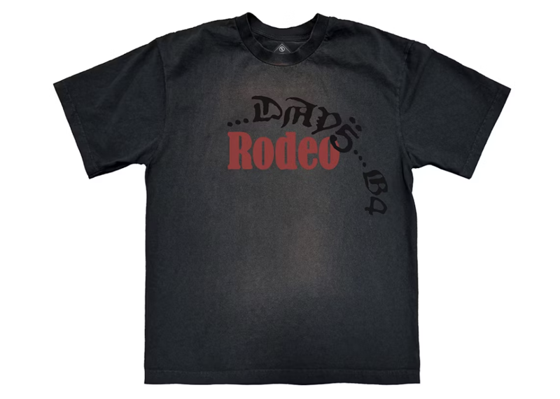 Travis Scott Cactus Jack x Sp5der Days Before Rodeo I Tee Black