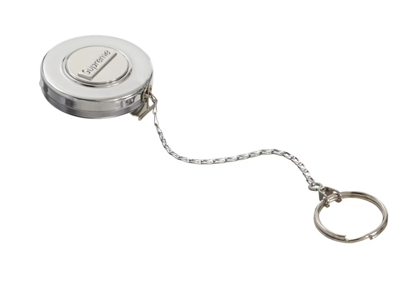 Supreme KEY-BAK Original Retractable Keychain Silver