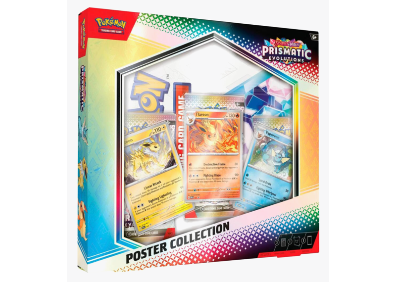 Pokemon SV Prismatic Evolutions Poster Collection