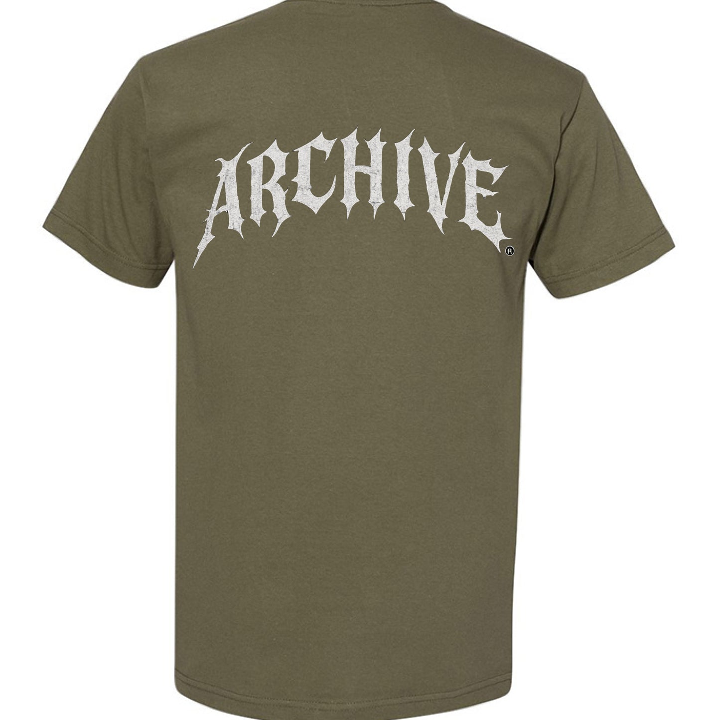 MILITARY GREEN - BACK