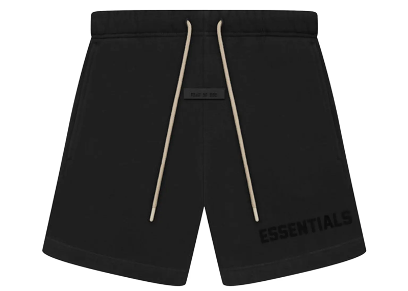 Fear of God Essentials Sweatshort Jet Black
