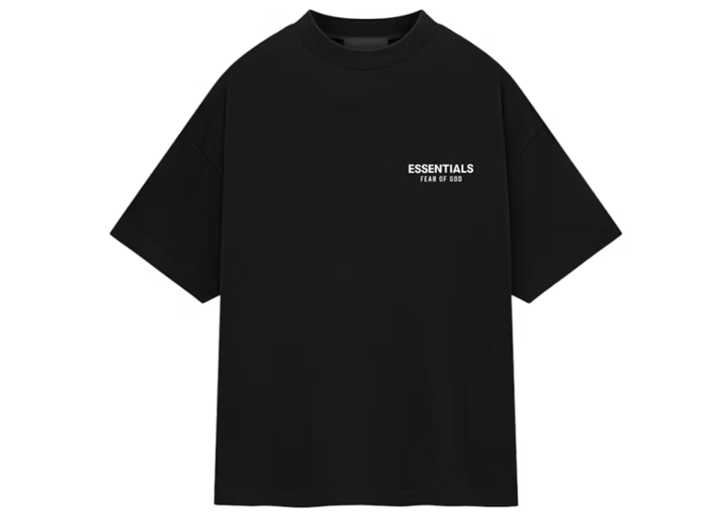 Fear of God Essentials Jersey Crewneck T-Shirt Black