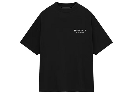 Fear of God Essentials Jersey Crewneck T-Shirt Black