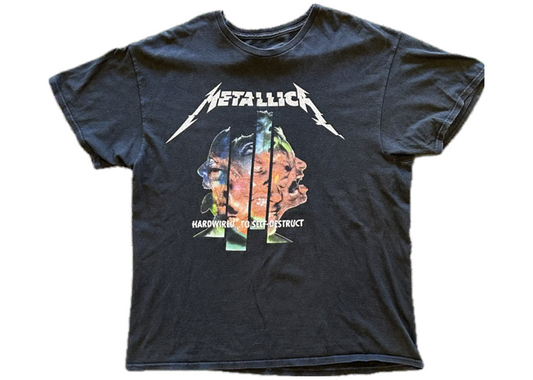 Metallica Hardwired To Self-Destruct Y2K Tee