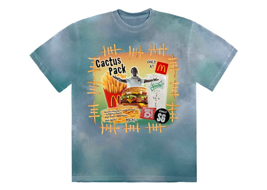 Travis Scott x McDonalds Cactus Pack Vintage Bootleg T-shirt Multi