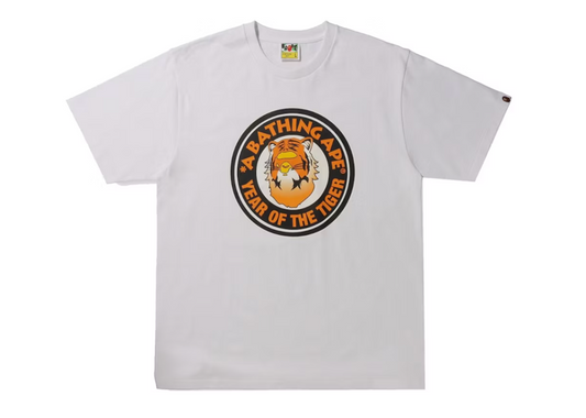 BAPE Year of the Tiger Tee White