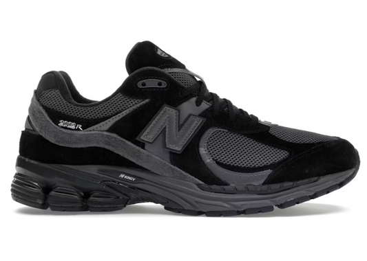 New Balance 2002R Black Dark Grey