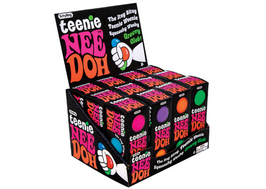 NeeDoh Teenie Groovy Glob 3 Pack Assorted Colors (1 Pack)