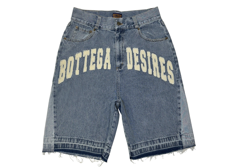 Bottega Desires Light Blue Shorts