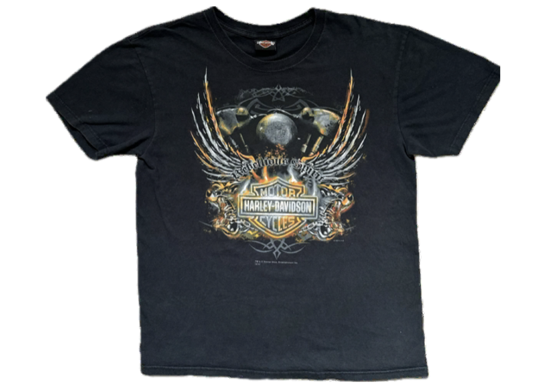 Harley Davidson Rebellious Spirit Montgomery Vintage Tee