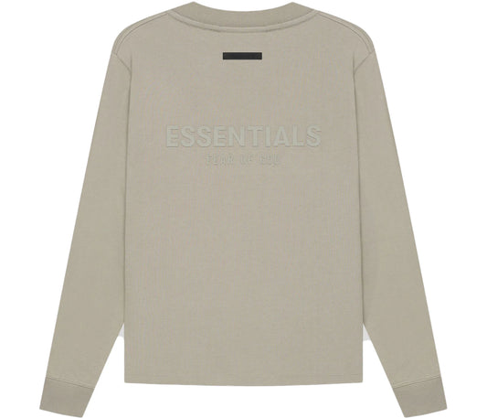 Fear of God Essentials Long Sleeve T-shirt Moss/Goat