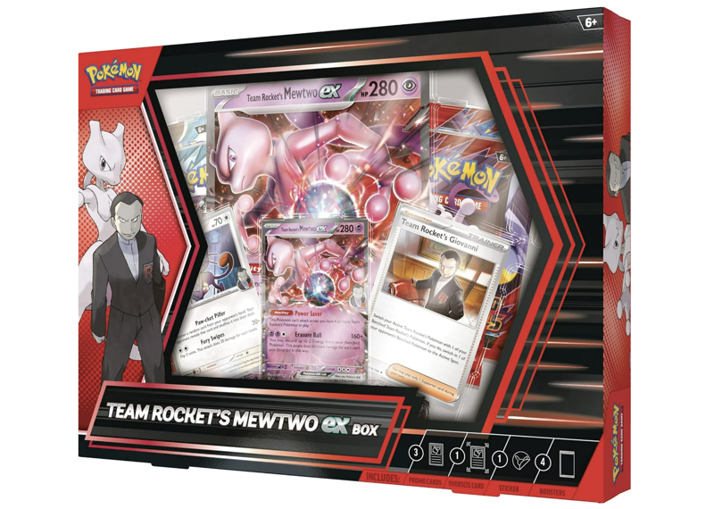 Pokemon Trading Card Games Team Rockets Mewtwo EX Box