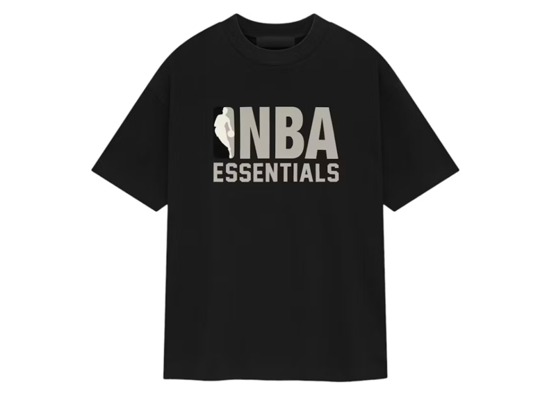 Fear of God Essentials NBA Tee (SS25) Black