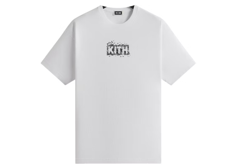 Kith x Batman Bats Vintage Tee White