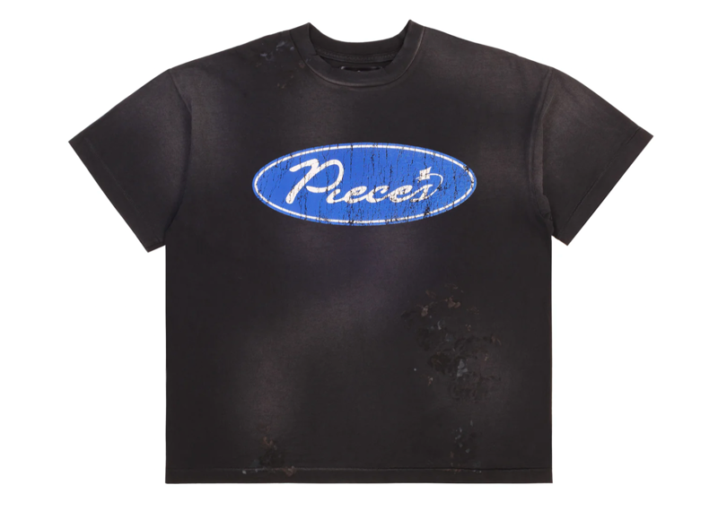 Pieces American Dream Tee Washed Black