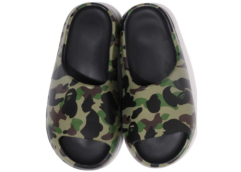 Bape Slides Green 1st Camo