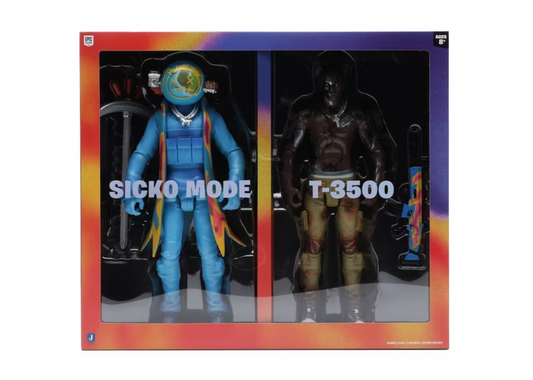 Travis Scott Cactus Jack Fortnite 12 Action Figure Duo Set