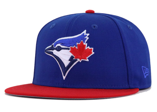 Toronto Blue Jays Light Royal Blue Scarlet New Era 59Fifty Fitted