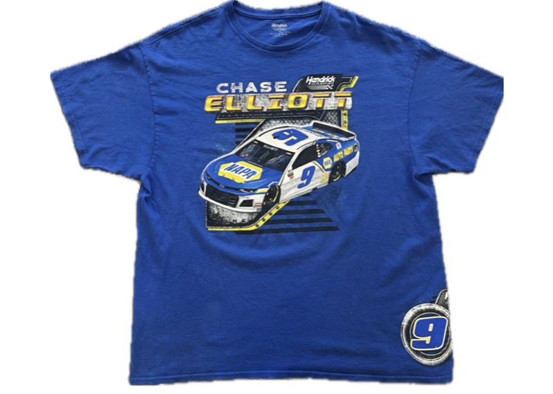 Chase Elliot 9 Racecar Tee Blue