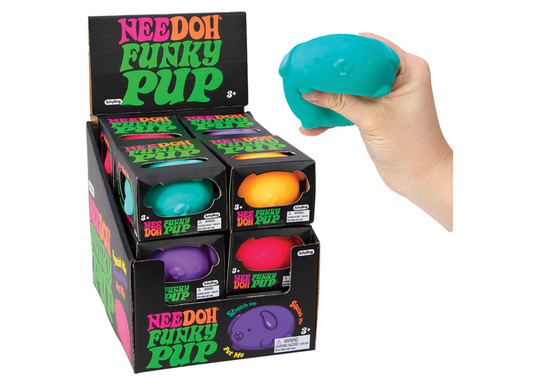 NeeDoh Funky Pup (1 Random Color)