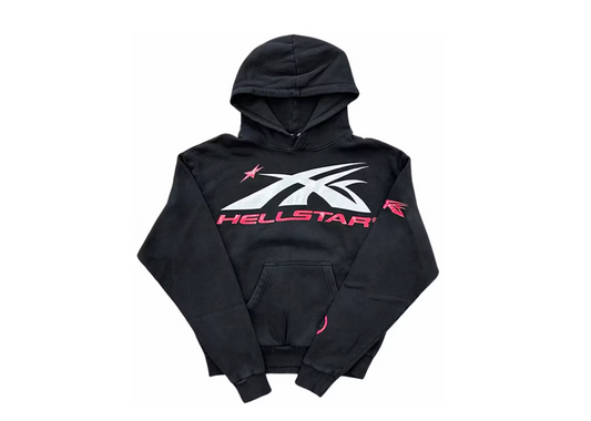 Hellstar Sport Logo Hoodie Black