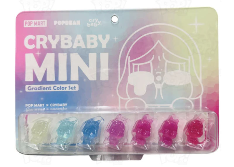 Popmart Crybaby Mini Gradient Set