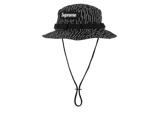 Supreme Military Boonie (FW24) Black Raindrop