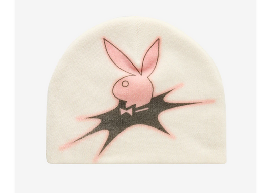 PLAYBOY X HOMME FEMME ICON BEANIE CREAM