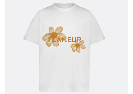 FLANEUR FLORAL WATERCOLOR T-SHIRT