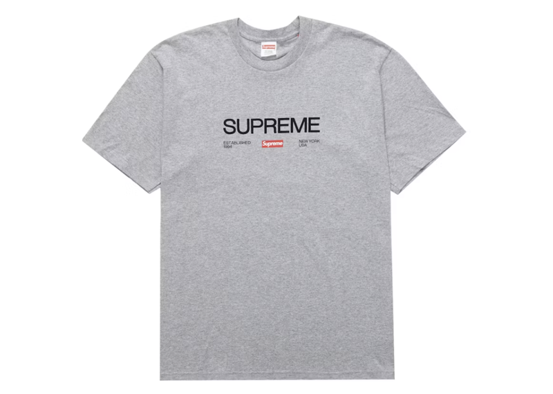 Supreme Est. 1994 Tee Grey