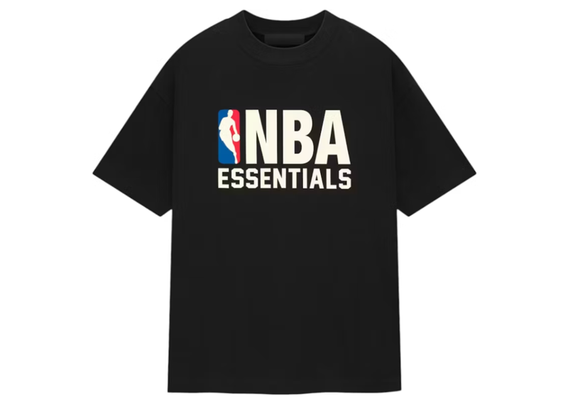 Fear of God Essentials NBA Tee Black