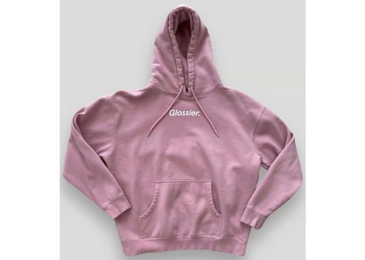 Glossier Original Pink Hoodie
