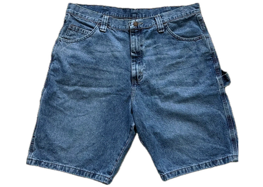 Wrangler Blue Carpenter Jean Shorts