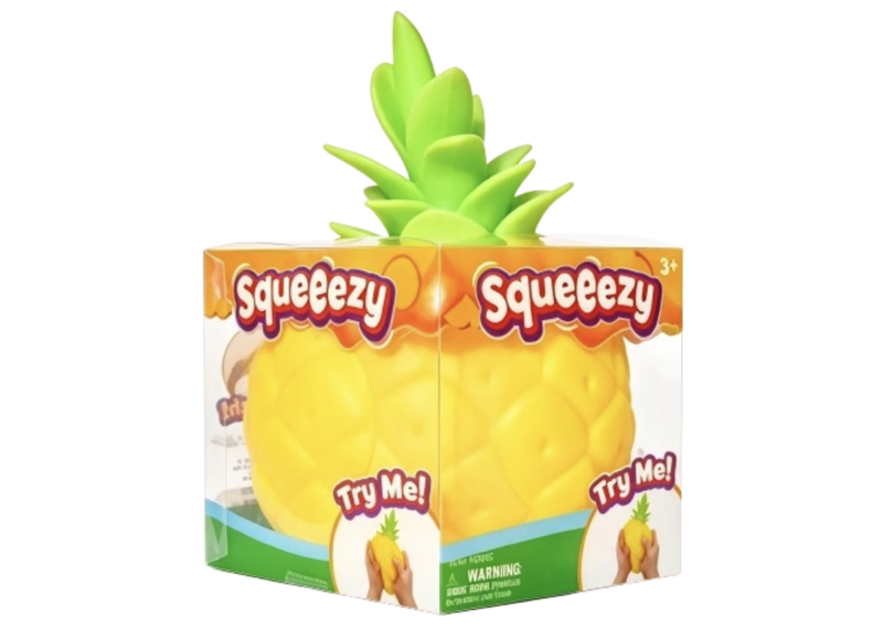Sunny Days Squeeezy Pineapple Squishy