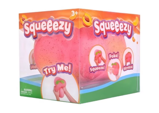 Sunny Days Squeeezy Peach Squishy