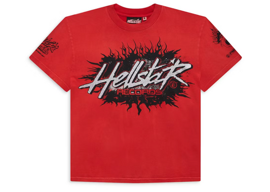 Hellstar Records T-Shirt Red